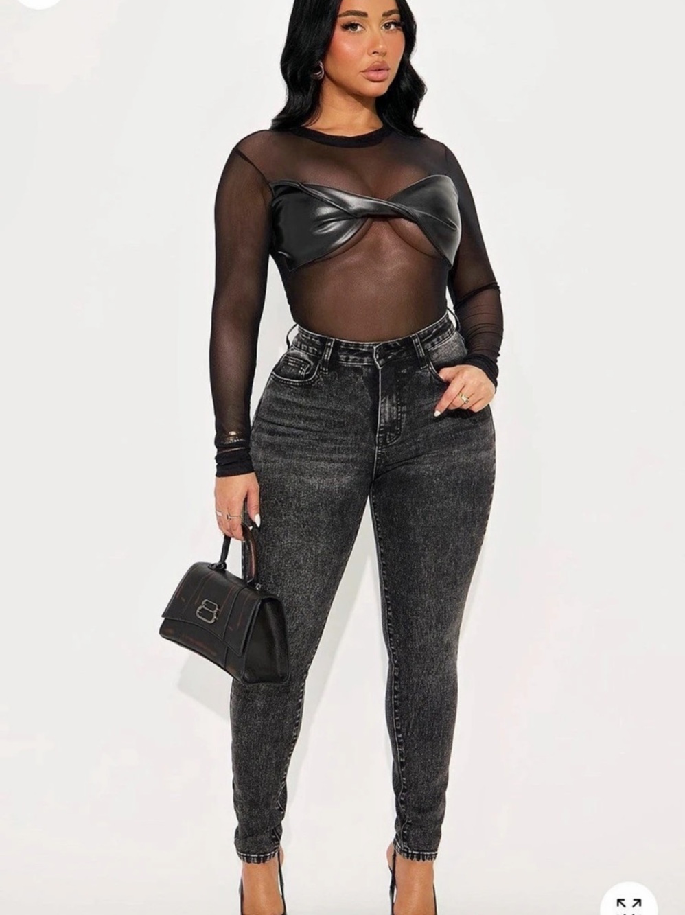 fashion Nova-San Diego sculpting high rise stretch skinny jeans